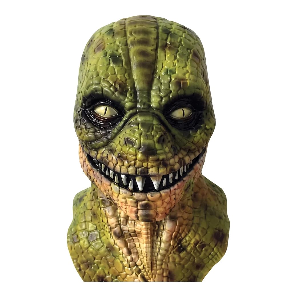 Máscara de látex de reptiliano