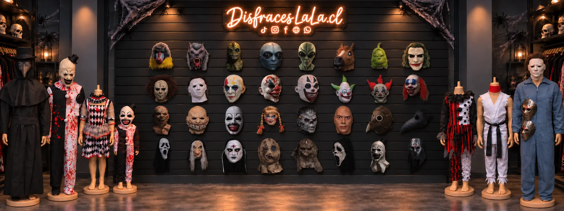 Halloween en Disfraceslala: disfraces y máscaras para niños y adultos