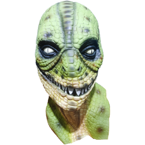 Máscara Reptiliano, latex