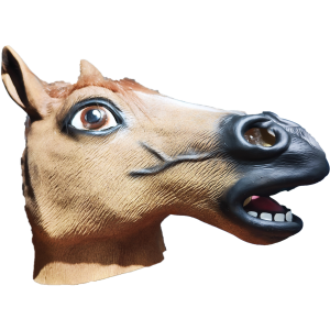 MASCARA  CABALLO SALVAJE, LATEX