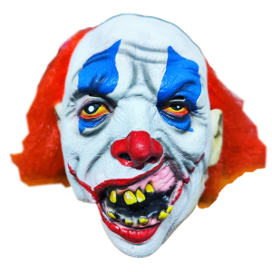 MASCARA PAYASO ZOMBIE TERROR, LATEX