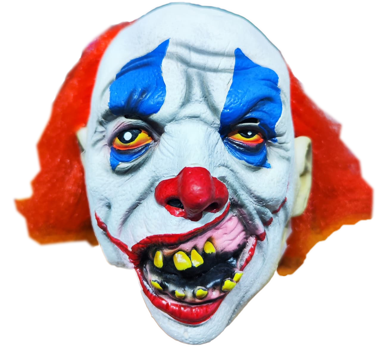 MASCARA PAYASO ZOMBIE TERROR, LATEX